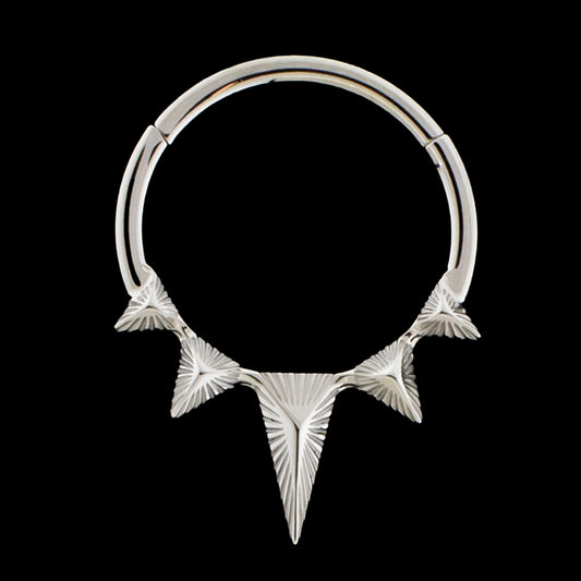 Essex- Titanium Hinged Ring - Khrysos Jewelry