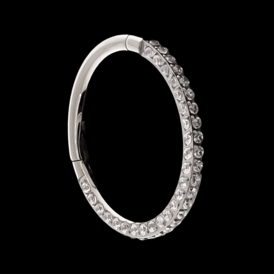 Singapore- Titanium Hinged Ring - Khrysos Jewelry