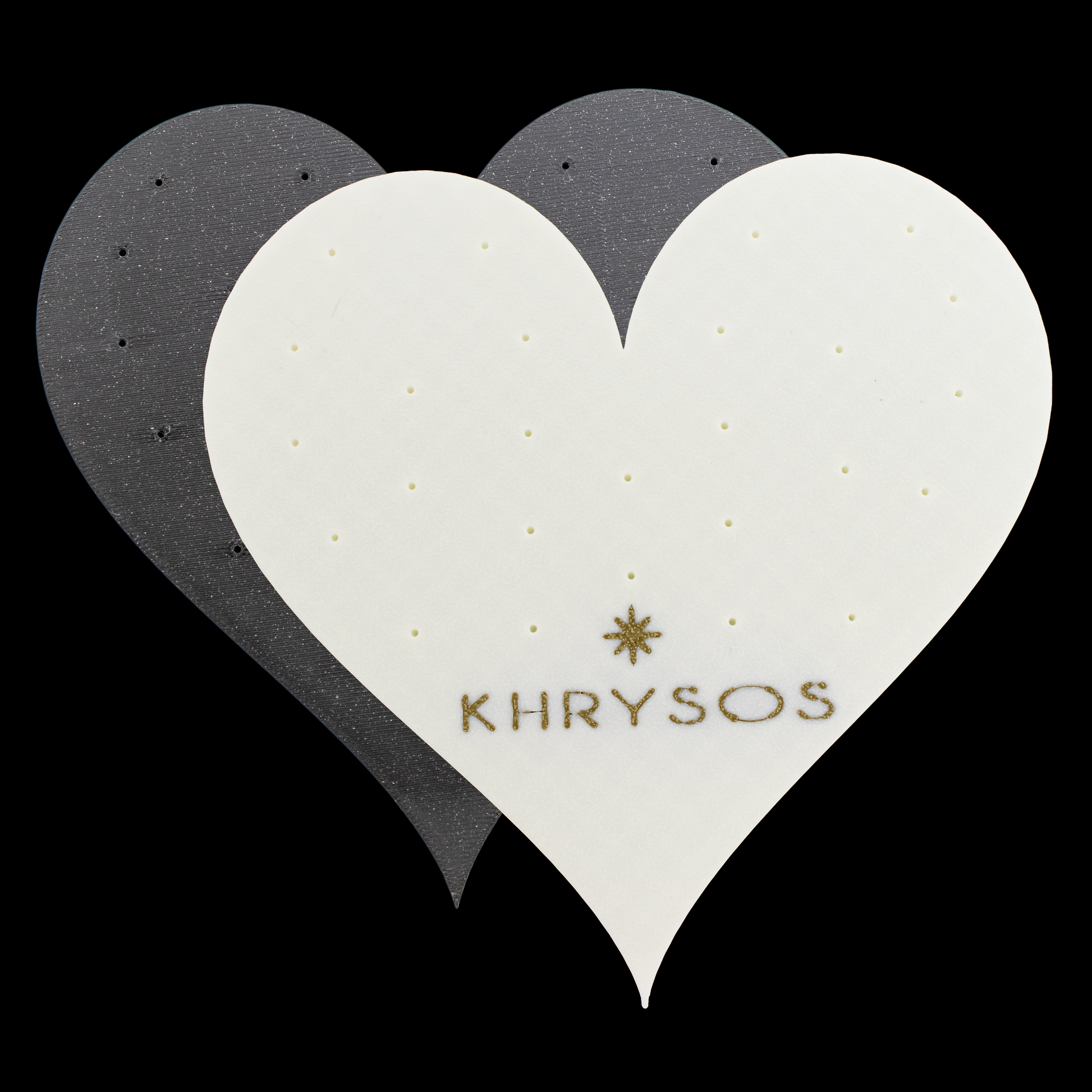 Threadless Heart Display - Khrysos Jewelry