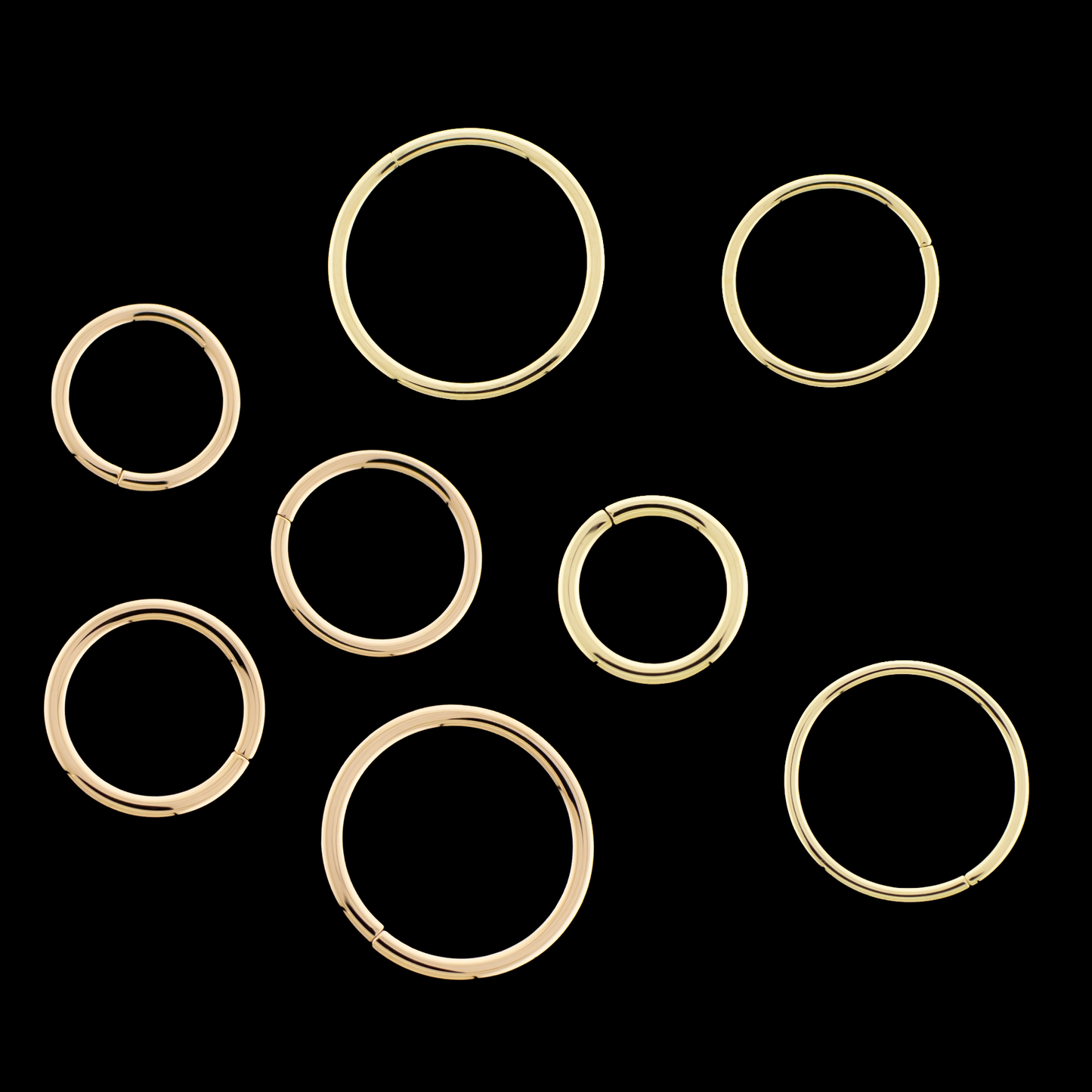 14Kt Gold Seamless Rings - Khrysos Jewelry