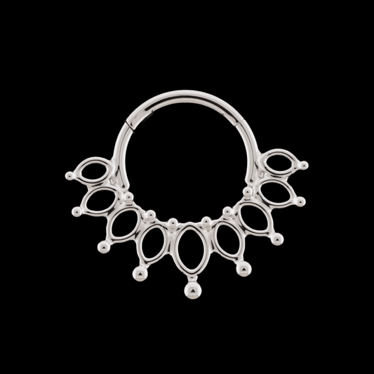 Cadence- Titanium Hinged Ring - Khrysos Jewelry Khrysos Jewelry