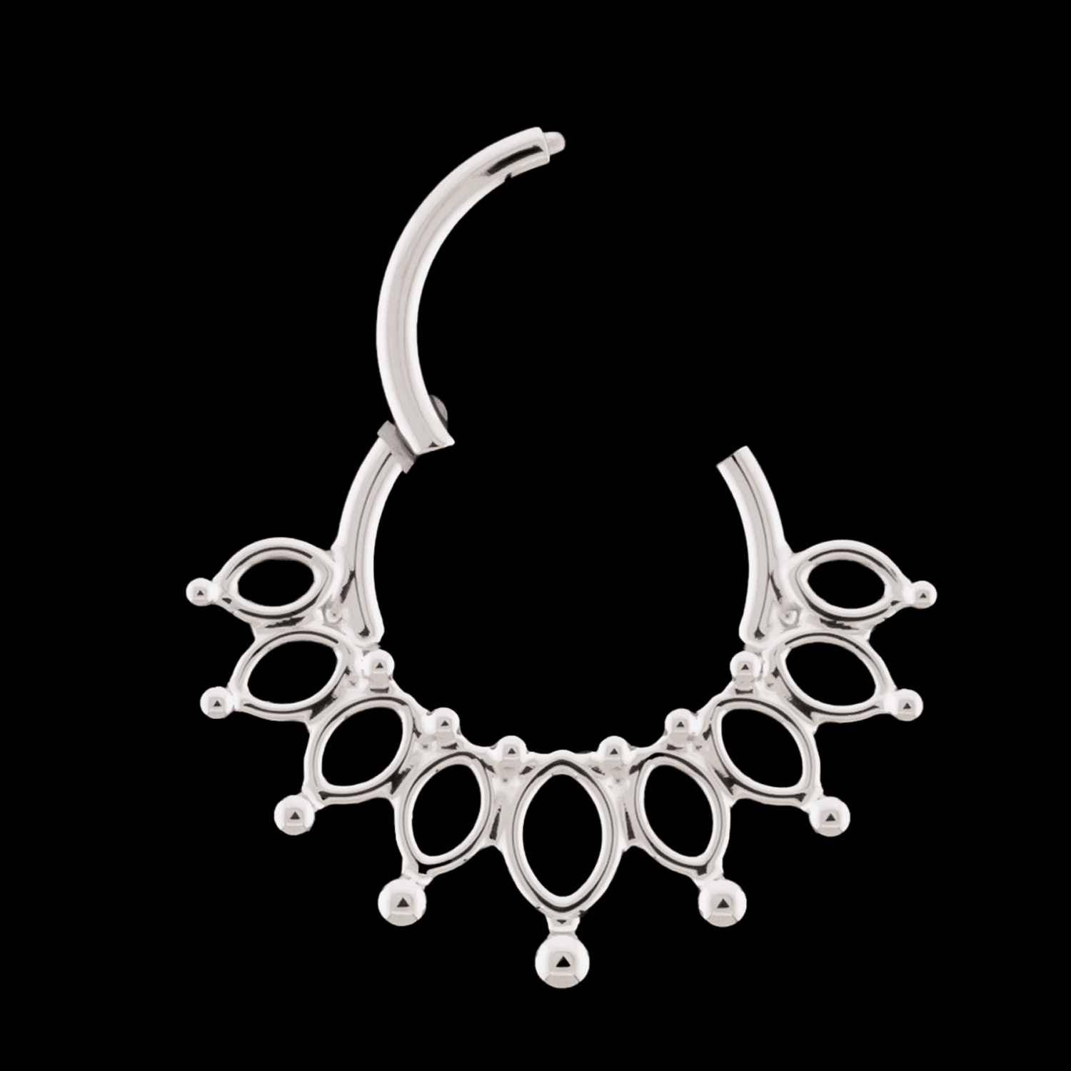 Cadence- Titanium Hinged Ring - Khrysos Jewelry