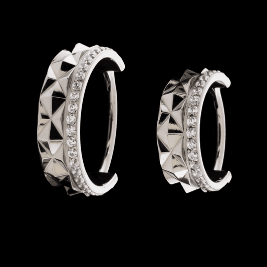 Idol- Titanium Hinged Ring - Khrysos Jewelry Khrysos Jewelry