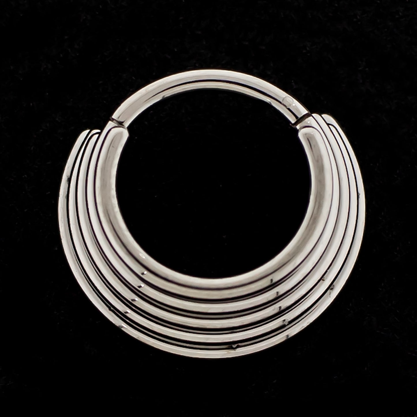 Array - Titanium Hinged Ring - Khrysos Jewelry