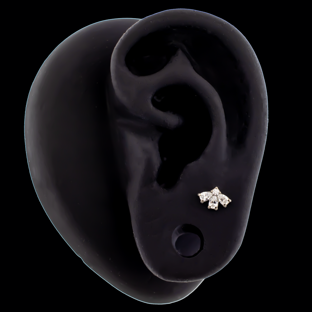 16G/ 18G Chloe - Internally Threaded End - Khrysos Jewelry