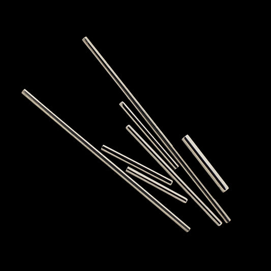 16G Titanium Straight Barbell - Internally Threaded Post