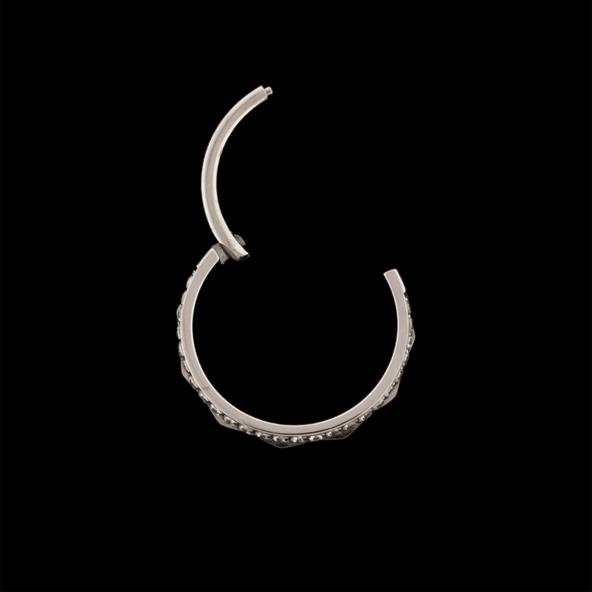Idol- Titanium Hinged Ring - Khrysos Jewelry