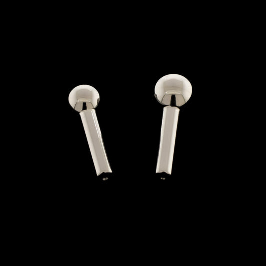 10G Titanium Threadless Barbell - Khrysos Jewelry