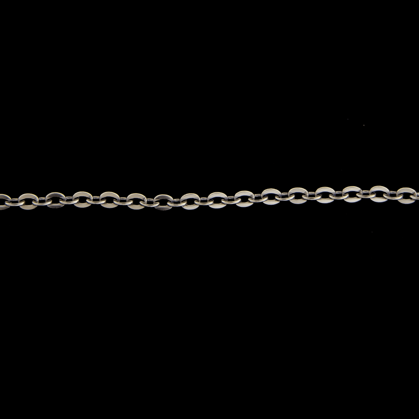 24" Flat Cable Chain - Khrysos Jewelry