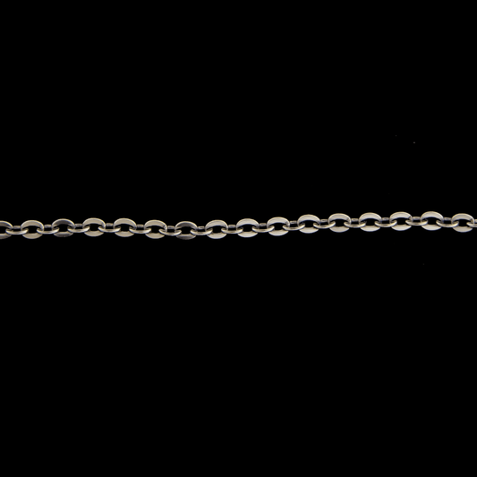 24" Flat Cable Chain - Khrysos Jewelry Khrysos Jewelry