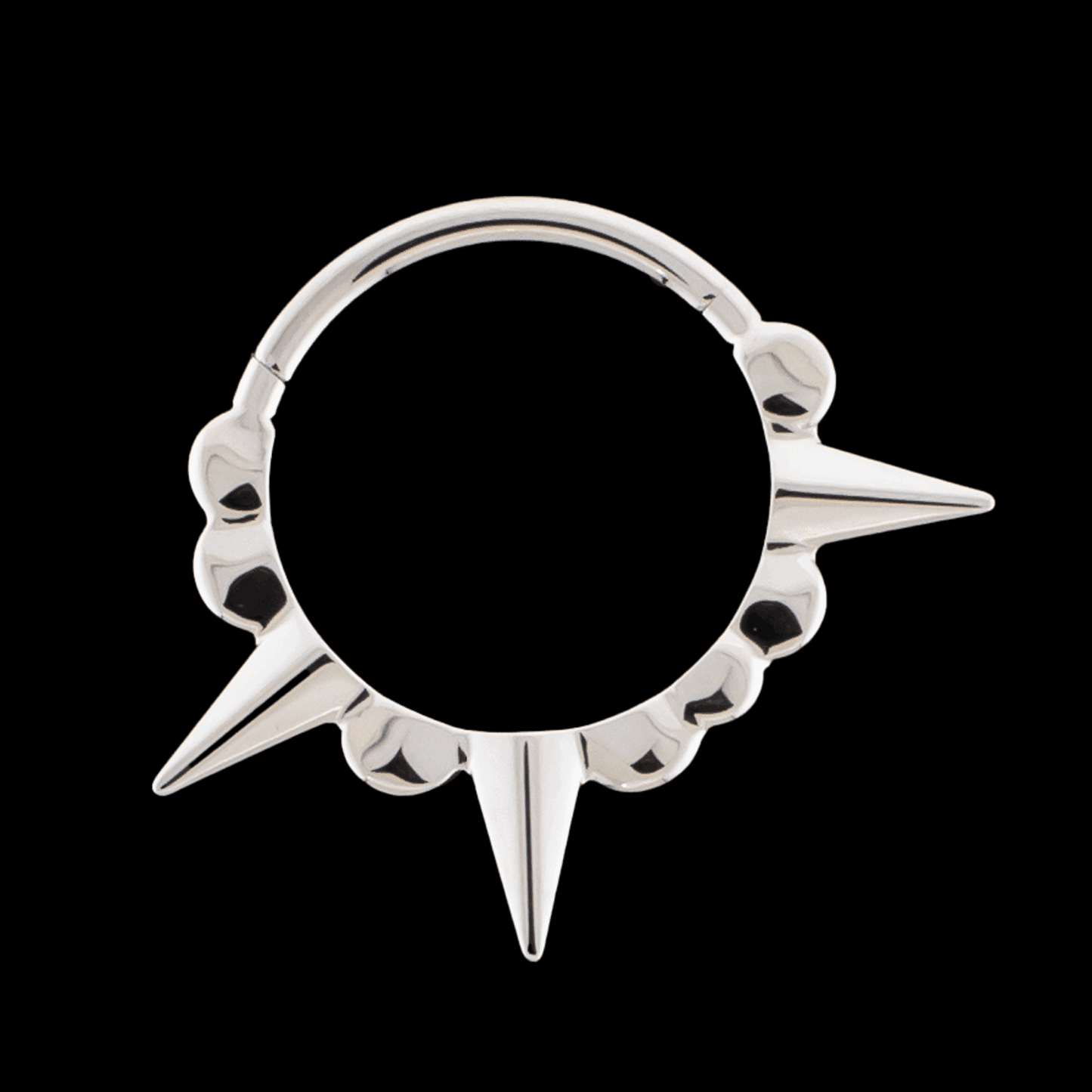 Knox- Titanium Hinged Ring - Khrysos Jewelry