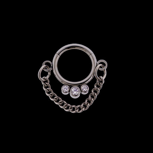Arlette - Hinged Segment Ring - Khrysos Jewelry Khrysos Jewelry
