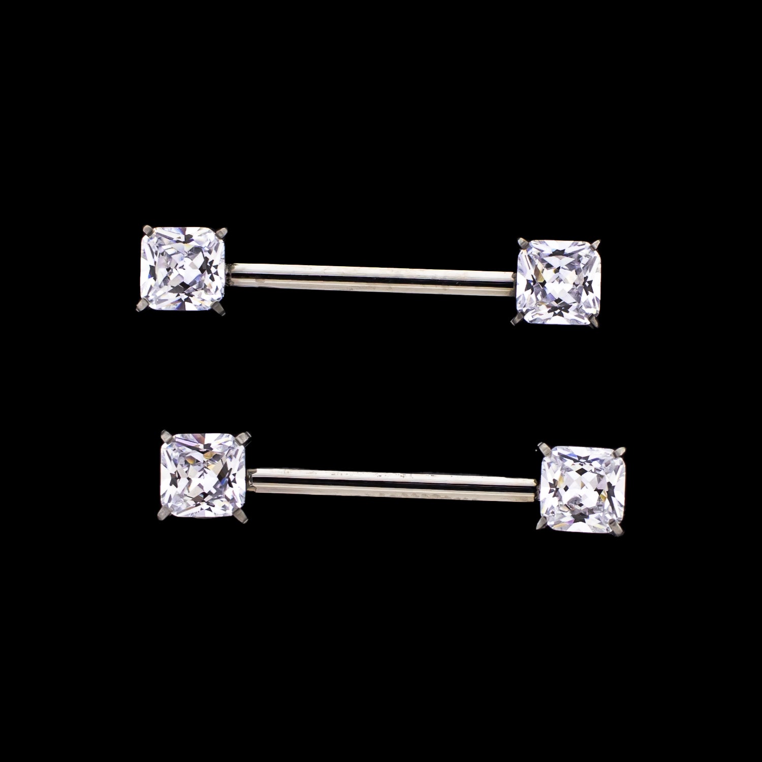 Tilye - Internally Threaded Nipple Barbell - Khrysos Jewelry