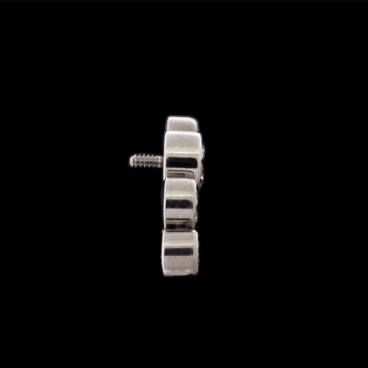 Lux - Premium Zirconia 16G/18G Threaded - Khrysos Jewelry