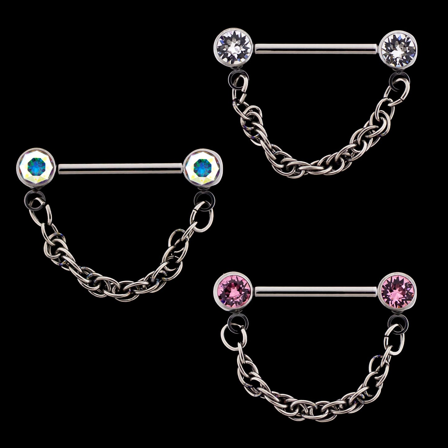 Austral - Threadless Nipple Barbell - Khrysos Jewelry