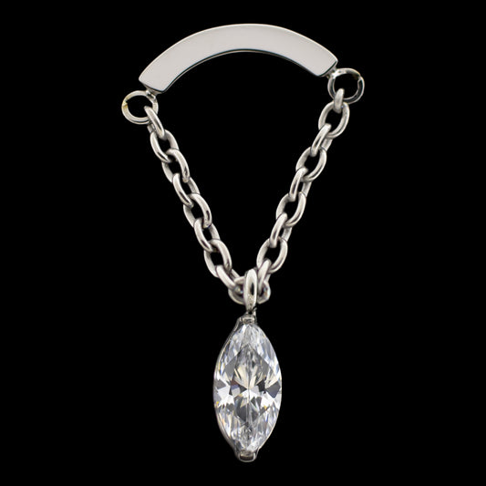 Tiffany - Threadless Hidden Helix - Khrysos Jewelry Khrysos Jewelry
