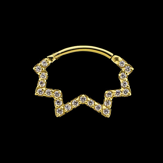 Luciana- Hinged Ring - Khrysos Jewelry Khrysos Jewelry