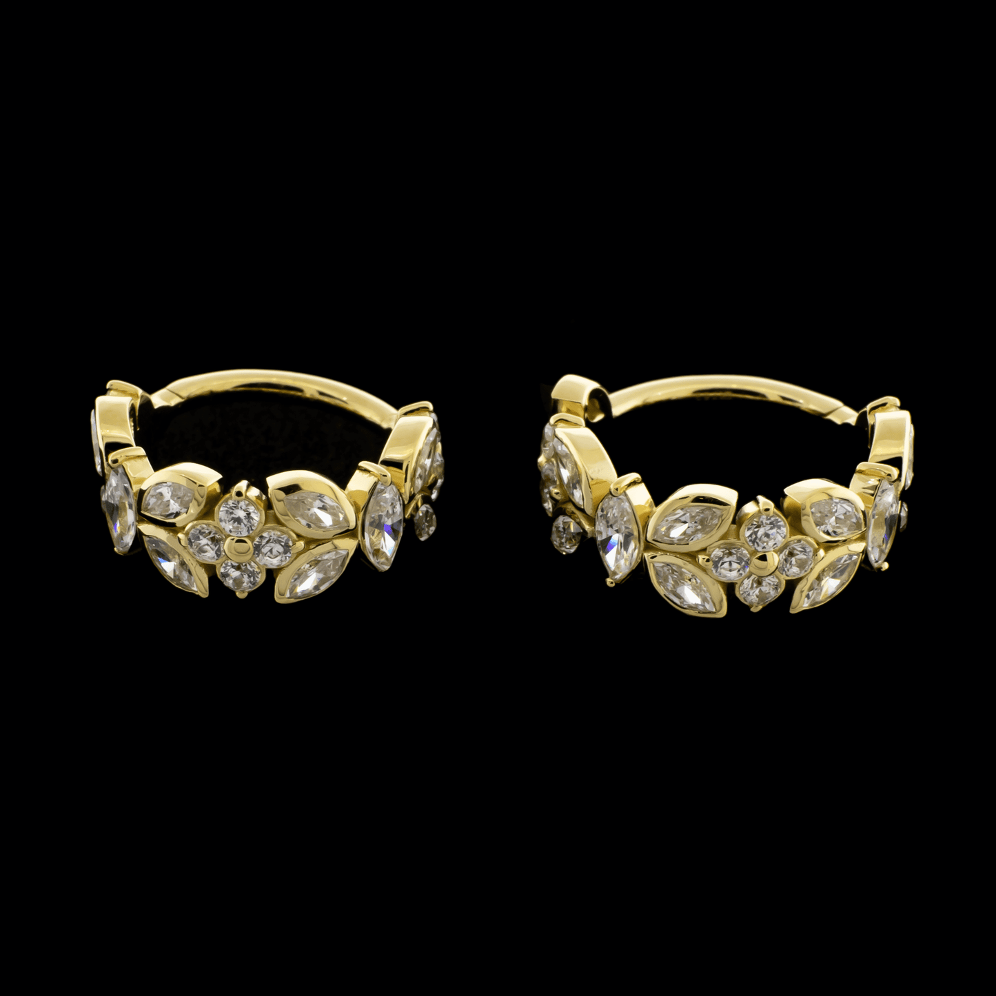 Liana- Hinged Conch Ring - Khrysos Jewelry