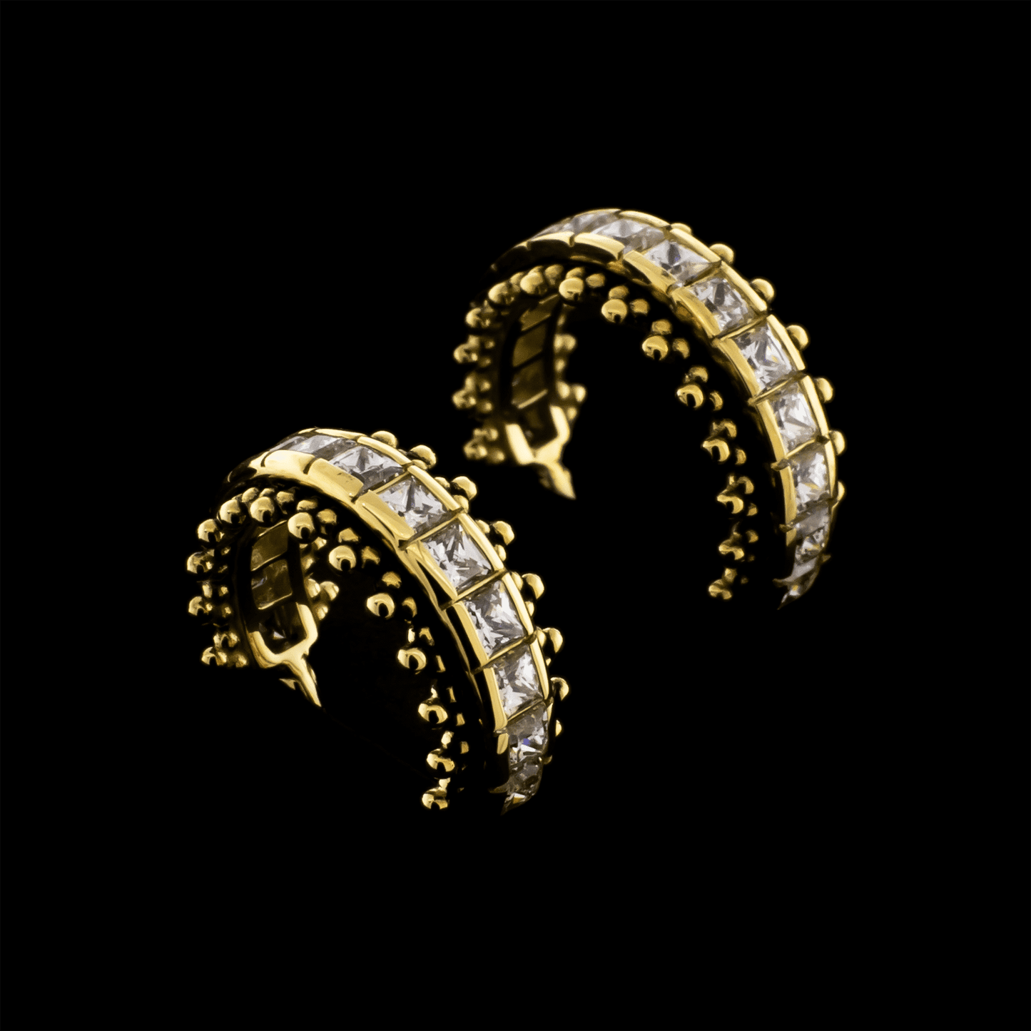 Nero- Hinged Conch Ring - Khrysos Jewelry