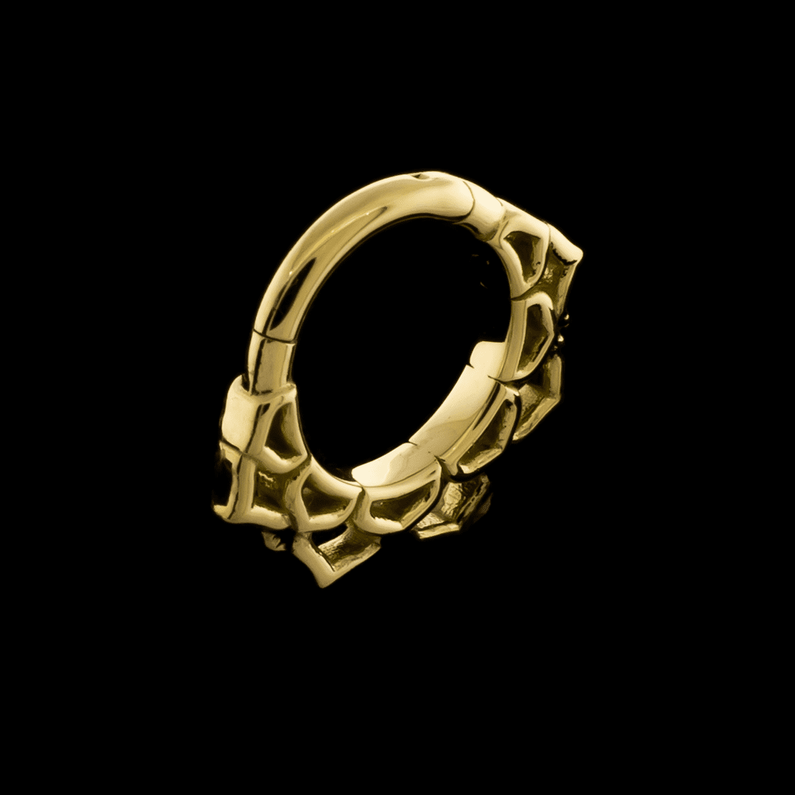 Ren- Hinged Ring - Khrysos Jewelry