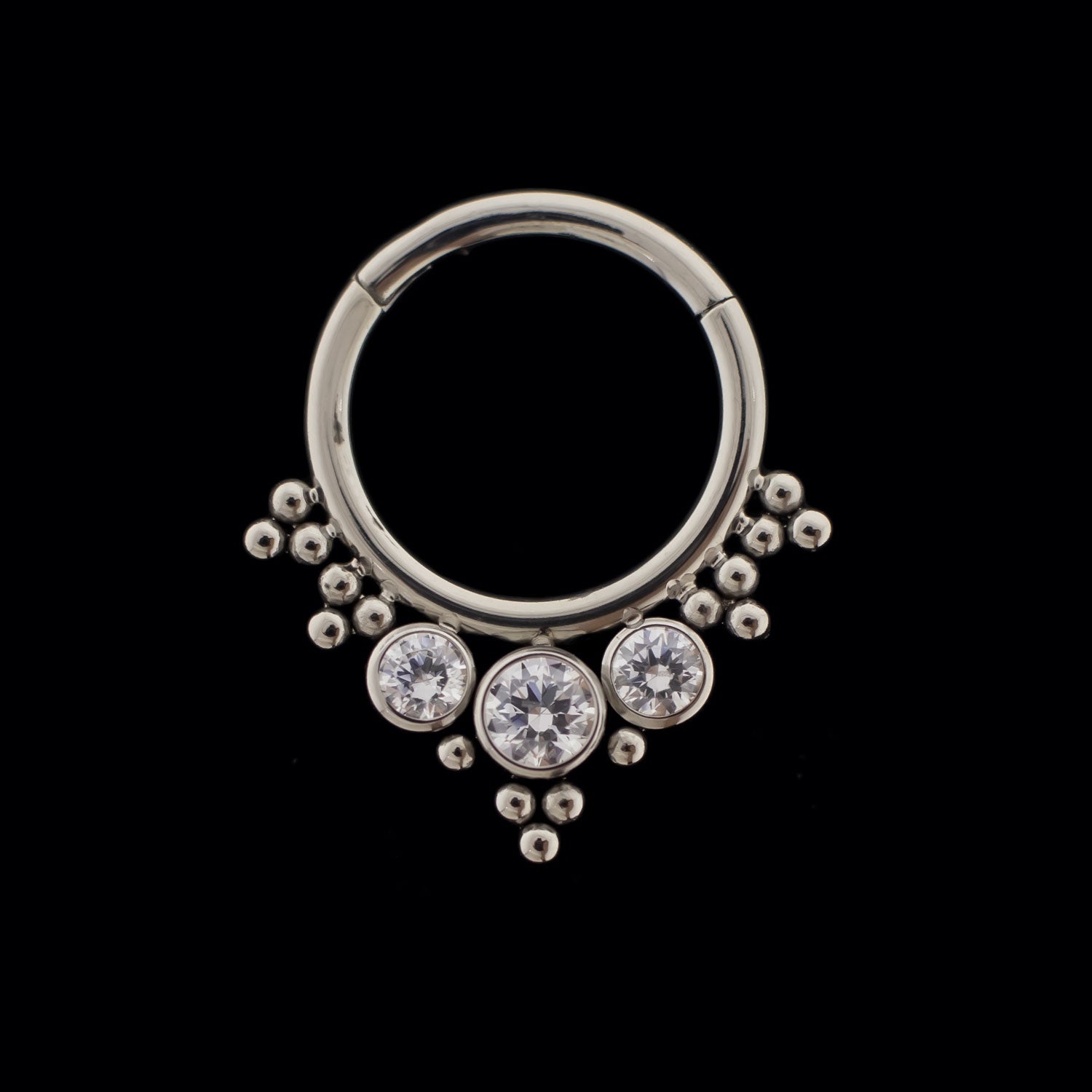 Lotte - Hinged Segment Ring - Khrysos Jewelry