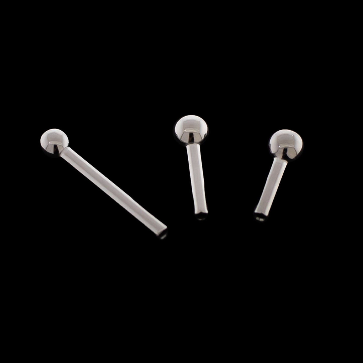 16G/ 18G Titanium Threadless Barbell Post - Khrysos Jewelry