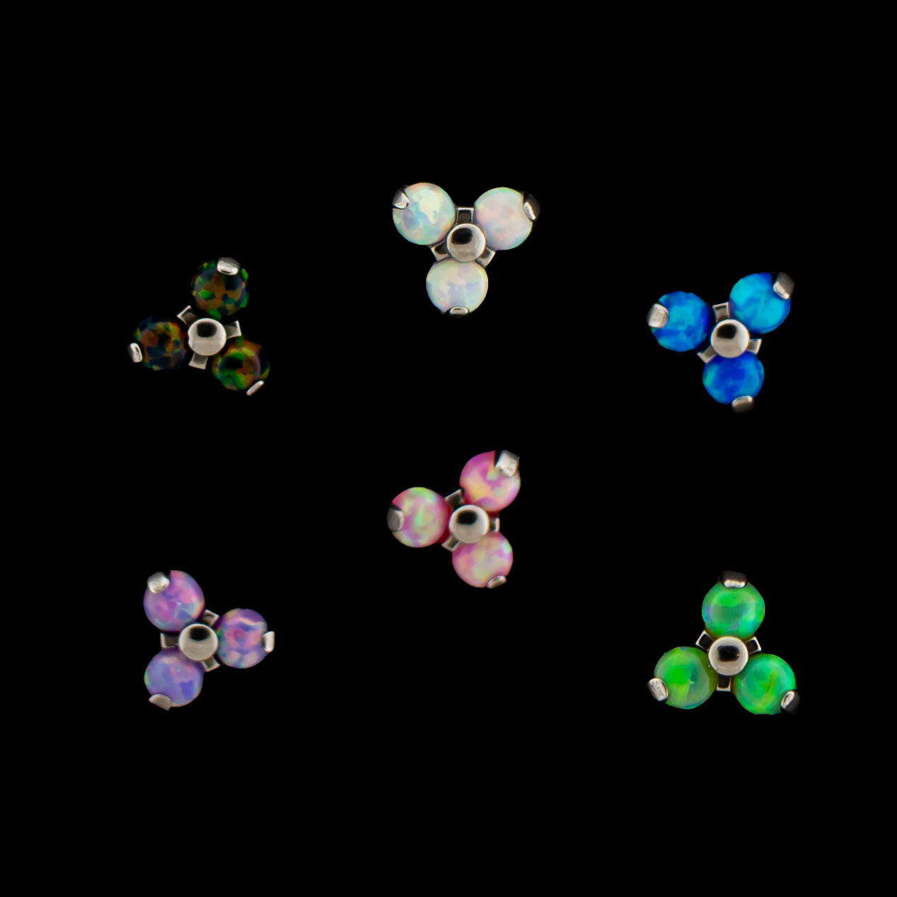 Trinity - Opal - Khrysos Jewelry