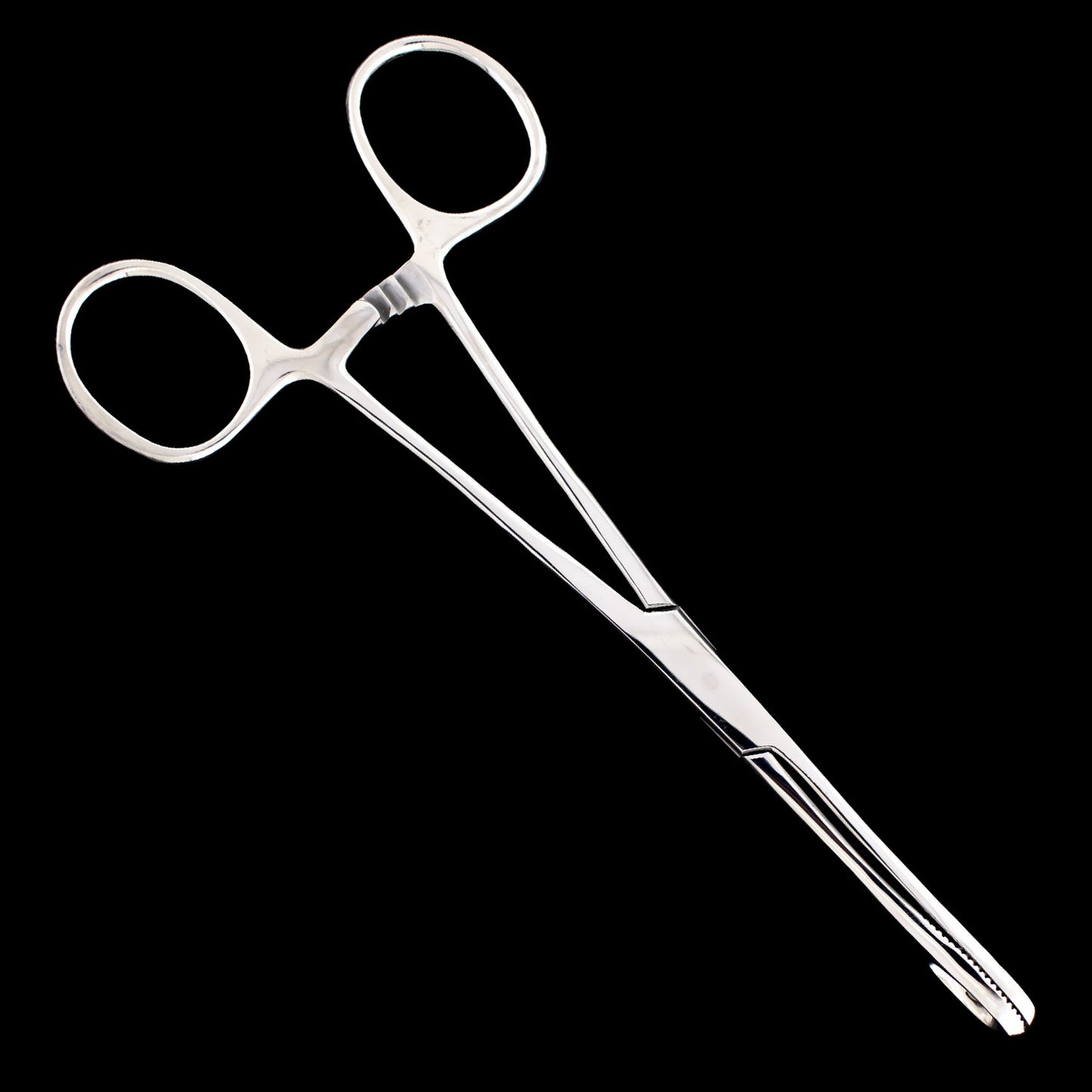 Slotted Sponge Forceps With Ratchet - Khrysos Jewelry