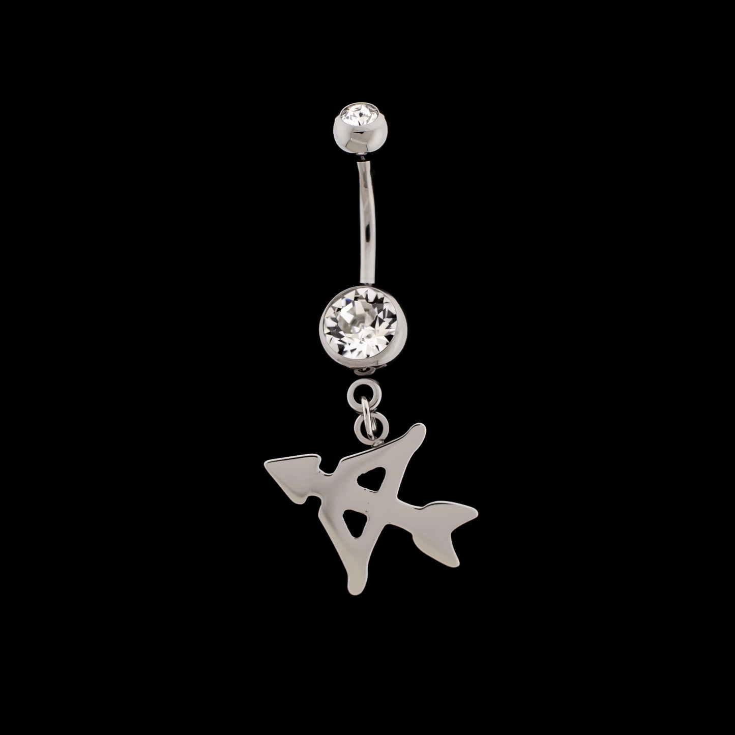 Celestina - Navel Ring Zodiac Collection - Khrysos Jewelry