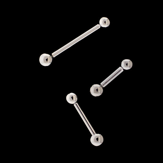 16G-18G Internally Threaded Helix Barbells - Khrysos Jewelry Khrysos Jewelry