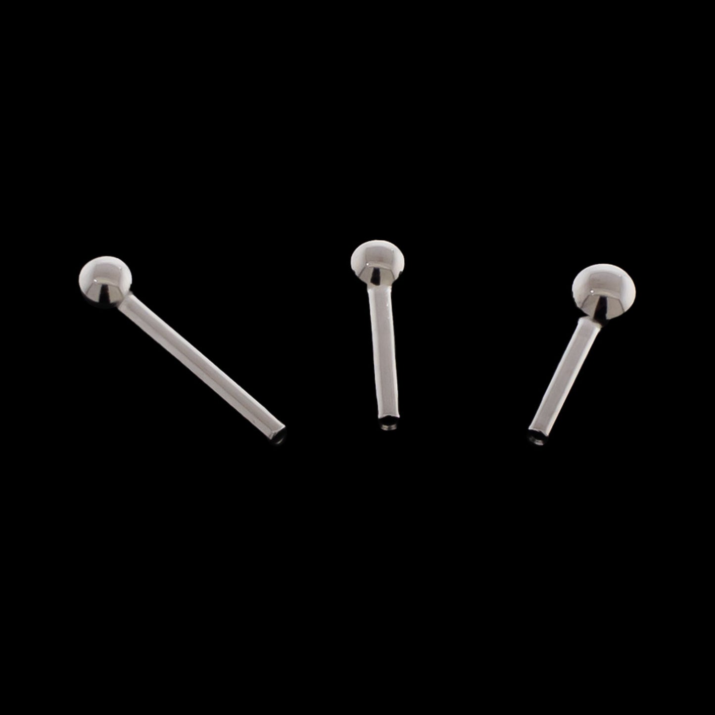 16G/ 18G Titanium Threadless Barbell Post - Khrysos Jewelry