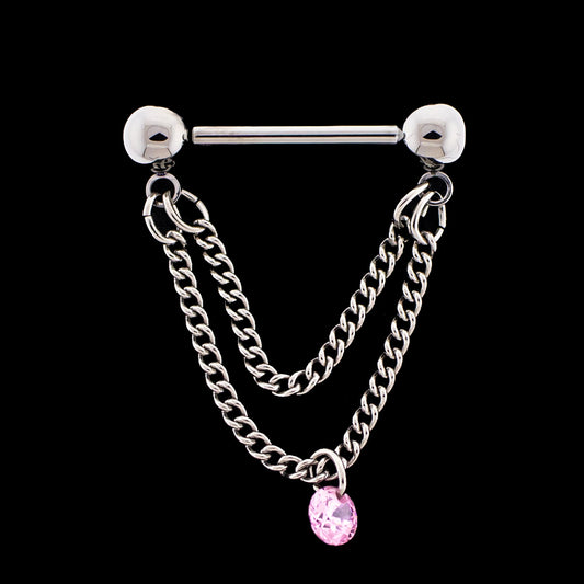 Avo - Threadless Nipple Barbell - Khrysos Jewelry Khrysos Jewelry